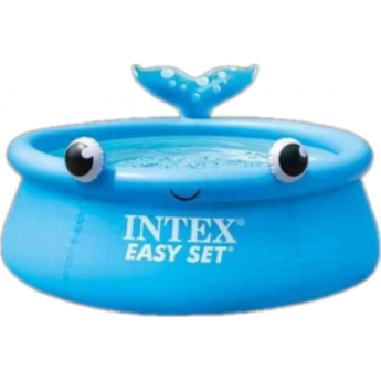 Бассейн INTEX EASY SET "ВЕСЕЛЫЙ КИТ" 183х51см 880л
