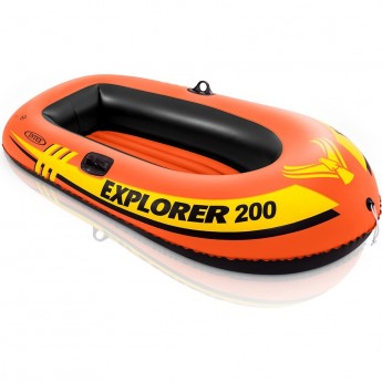 Лодка INTEX EXPLORER 200 58330 двухместная, 185х94х41 см, от 6 лет, до 95 кг