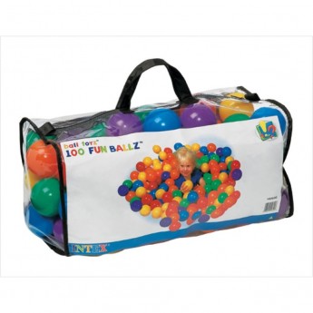 Пластиковые мячи INTEX 49602 6,5 см 100 шт от 2 лет Пластиковые мячи INTEX 49602 6,5 см 100 шт от 2 лет